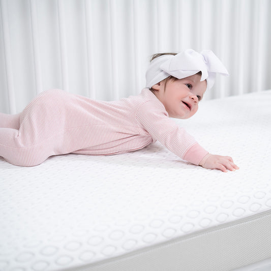 Air-X Performance - Crib and Toddler Mattress - White