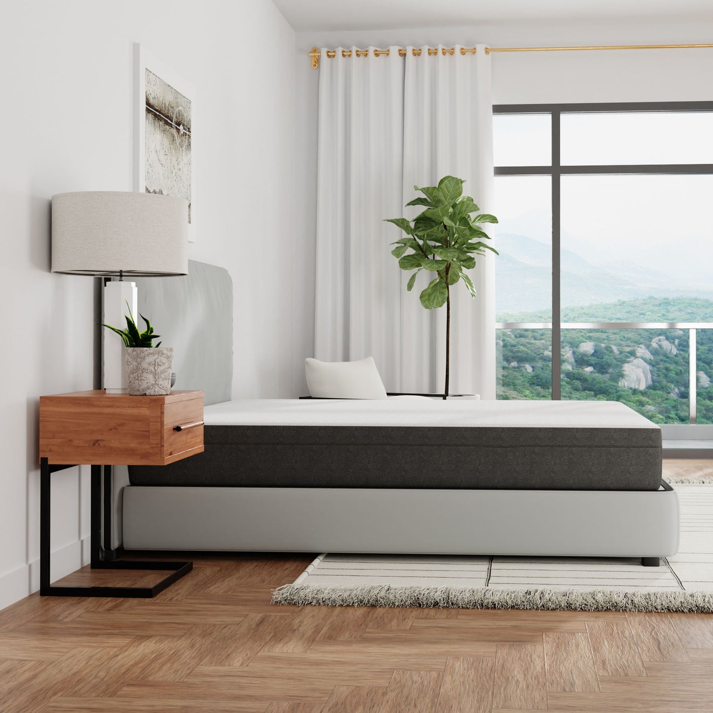 Rose - 10” Medium Gel Infused Memory Foam Mattress