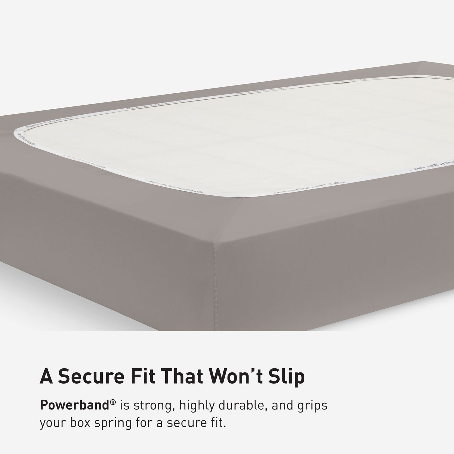 Dri-Tec - California King Foundation Cover - Gray