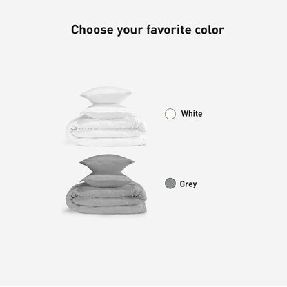 Solid - Duvet & Sham Set