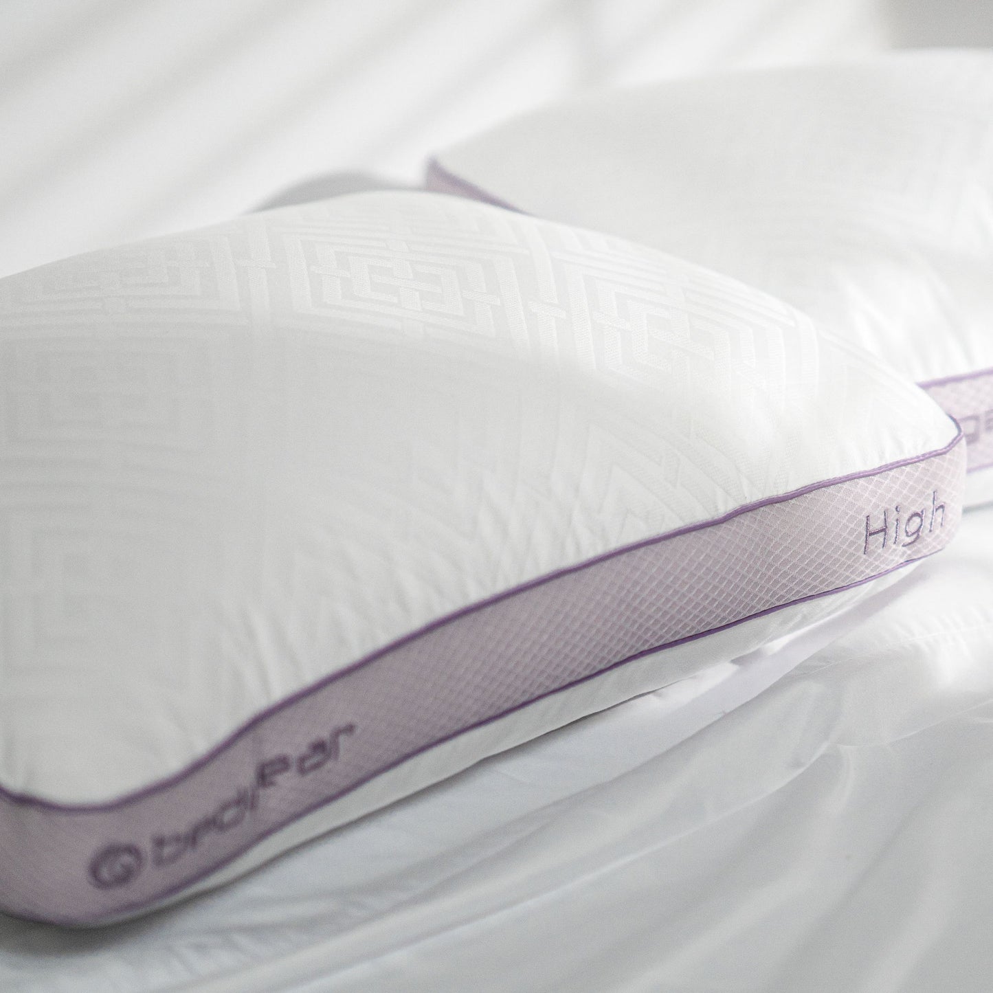 Low & High - High Pillow - White