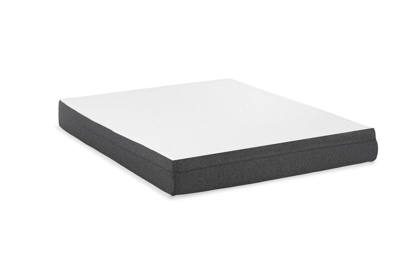 Split California King Memory Foam Mattress - White