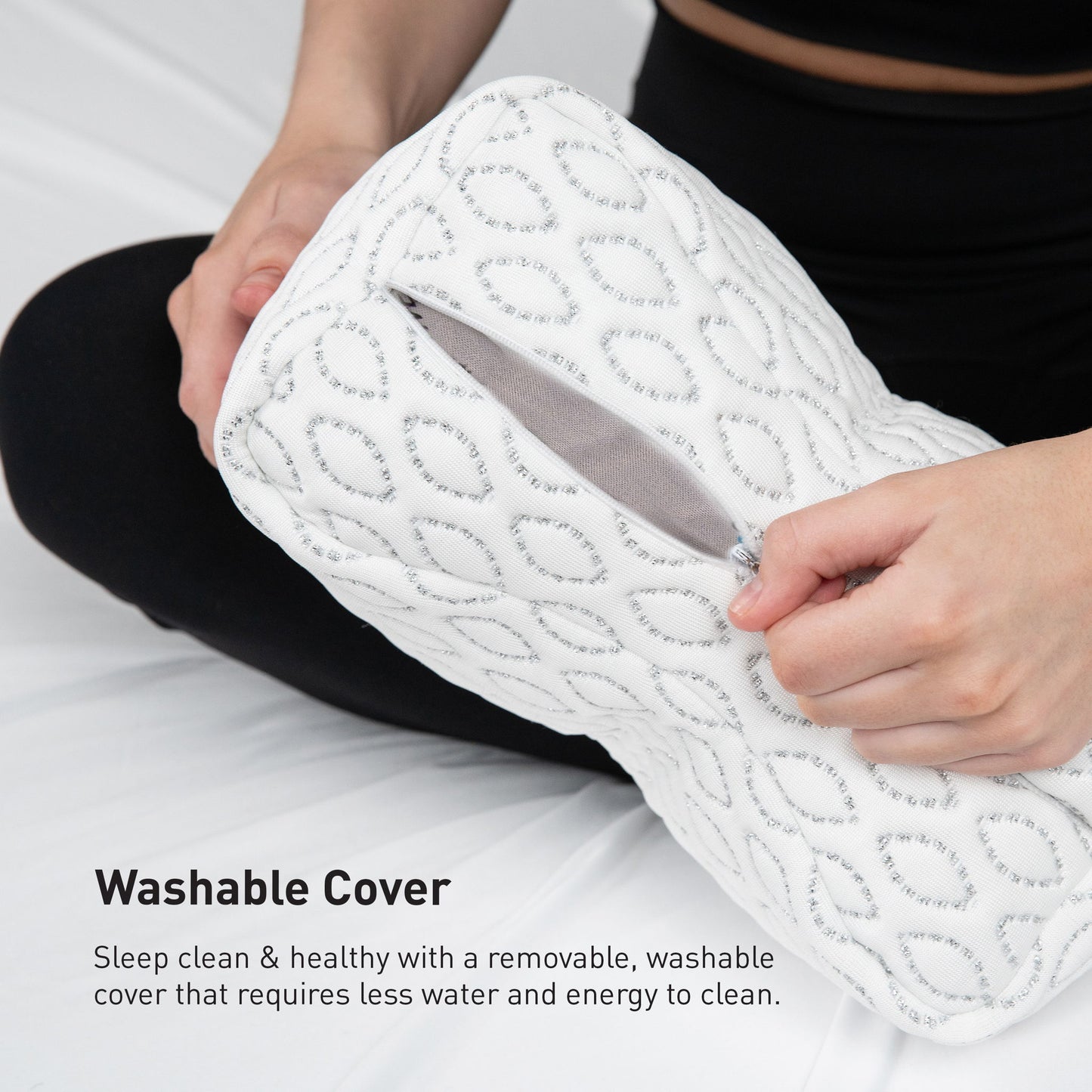 Knee Pillow - White
