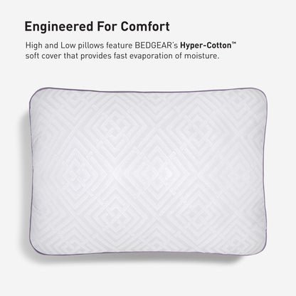 Low & High - High Pillow - White