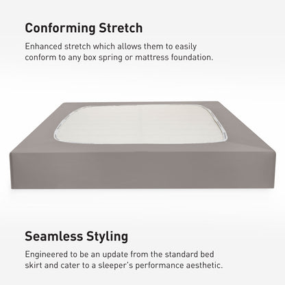 Dri-Tec - California King Foundation Cover - Gray